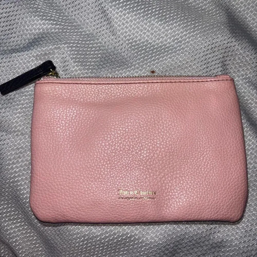 Juicy-couture Women's Pink Zipper Pouch